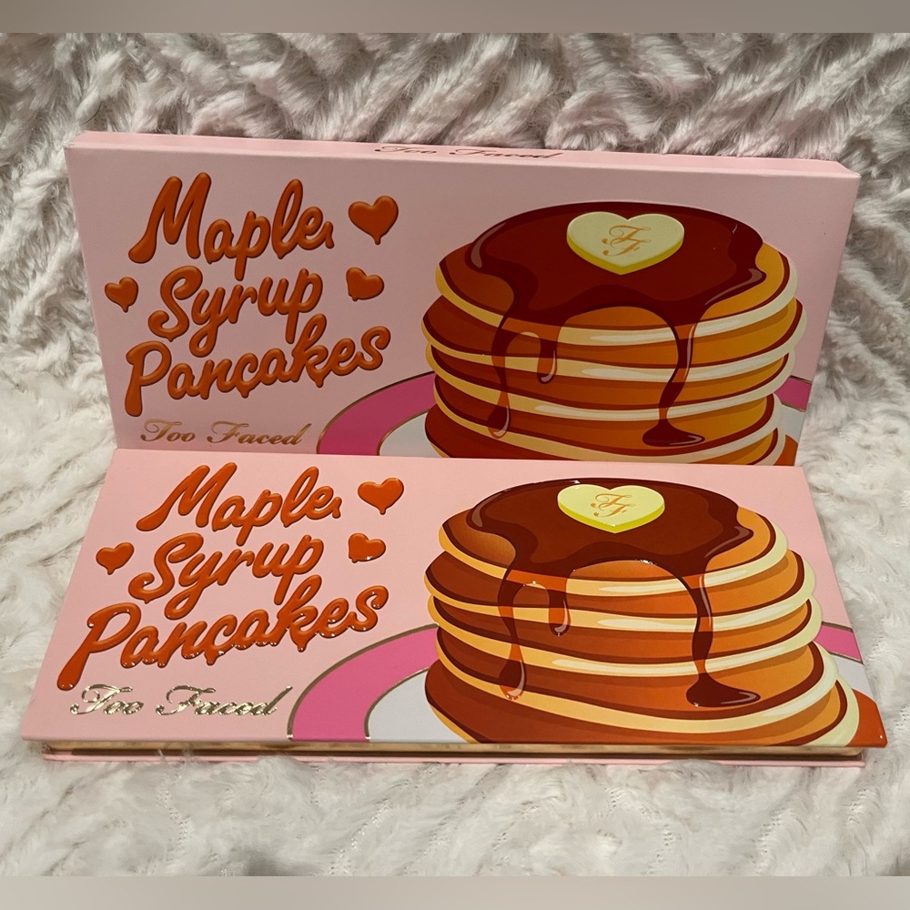 TOO FACED MAPLE SYRUP PANCAKES EYESHADOW PALLET LIMITED EDITION NWT!